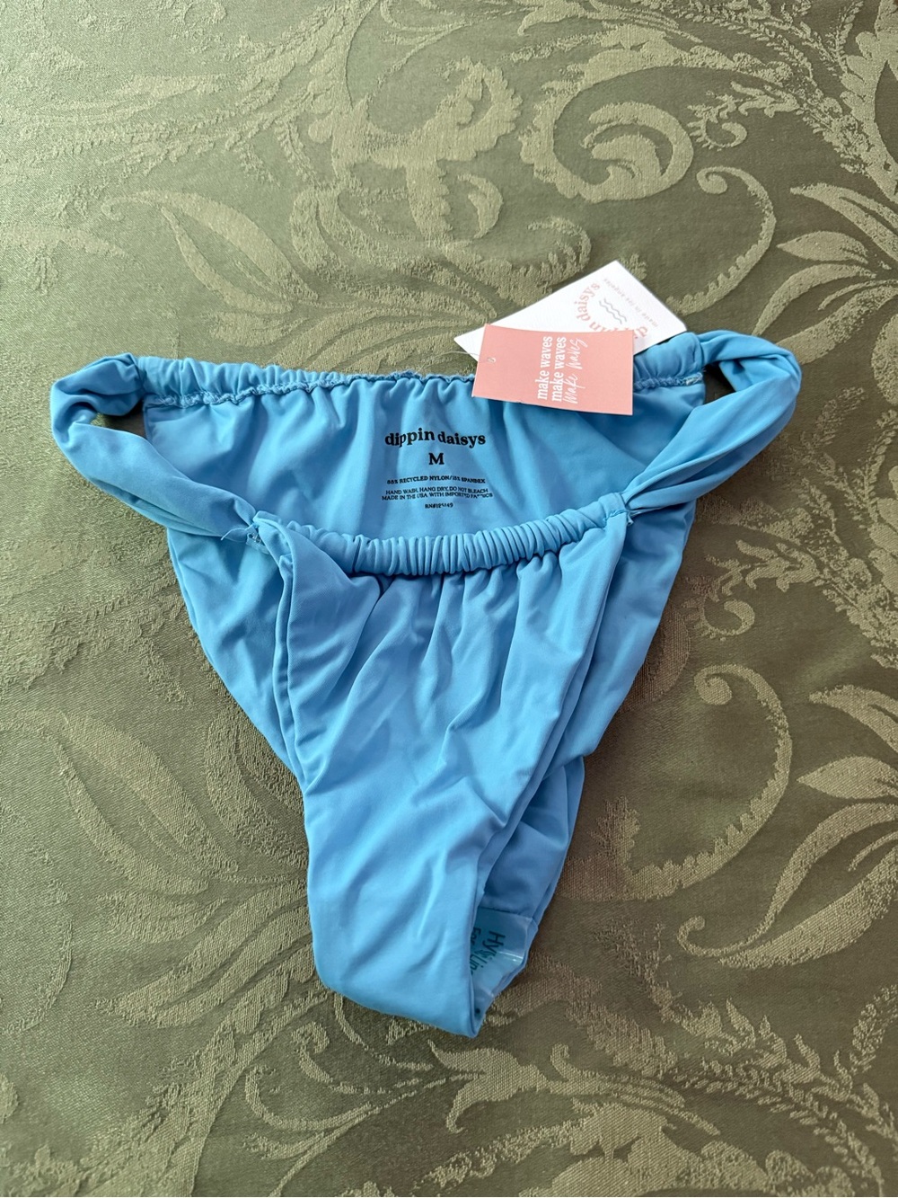Dippin' Daisys Blue Bikini Bottom - Medium NWT